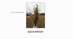 Desktop Screenshot of jaliciawright.com